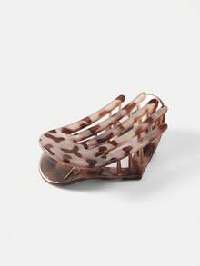 MOTF PREMIUM Kẹp tóc hình trái tim màu đỏ, hình oval, kiểu mỏ vịt. - Màu nâu đỏ - Xem 7