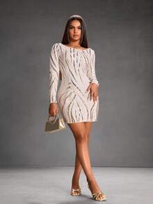 CUCCOO SZL Sandalias de tacón elegantes y de moda para ir al trabajo - Dorado - Ver 3