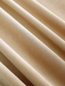 GlowEve Robe mini à manches courtes en crêpe de couleur champagne, design Top de gamme avec encolure en V, décoration de perles bulles à la taille. Élégante et sophistiquée pour la Saint-Valentin, Pâques, la Fête du Travail, les anniversaires, les rendez-vous, les fêtes, les occasions formelles, la tenue d'enseignant, les voyages, le printemps/l'été - Champagne - Voir 4