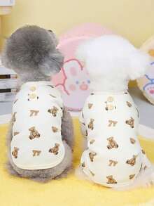 PETSIN Pet Clothing, Dog Clothing, Cat Vest, Pet Spring And Summer New Casual Wear - Multicolor - View 3