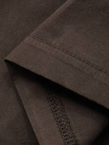 DAZY Young Boy Casual Loose Fashionable Versatile Pants - Brown - View 8