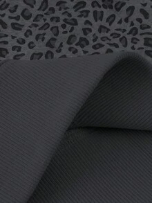 INAWLY 女式豹纹抽绳连帽运动衫，休闲长袖运动衫，毕业，教师，返校套头衫秋季 - 灰色 - 查看 4