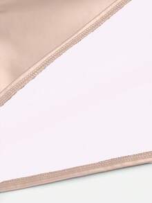 Sweetra Plus Size Slit Pleated PU Leather A-Line Mini Skirt, Bodycon & Slimming - Khaki - View 5