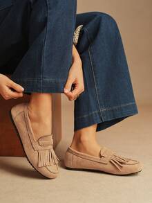 Rosivie Women Flats - Rust Brown - View 5