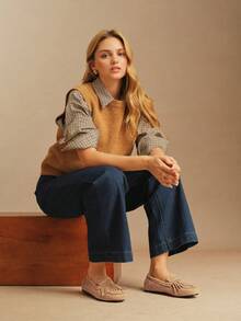 Rosivie Women Flats - Rust Brown - View 7