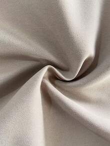 Franclia 2 piezas Conjunto de camisa con cuello + pantalones de pierna ancha para mujer, adecuado para la oficina, el trayecto y atuendos elegantes - Albaricoque - Ver 4