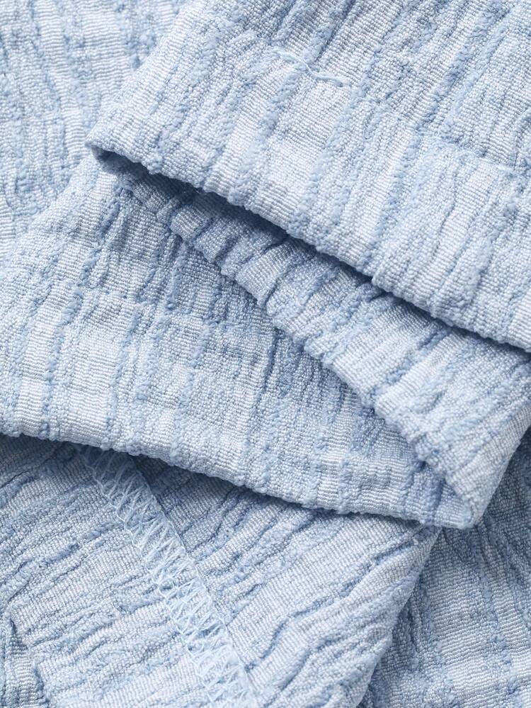 Women's Casual V-Neck Belted Vest And Wide Leg Pants 2 Pieces Set, Spring/Summer