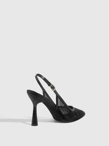 CUCCOO SZL Women Pumps Valentine's Day - Graphite Black - View 8