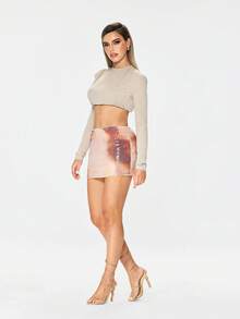 Glitzique 女士高跟涼鞋 - 金色 - 查看 6