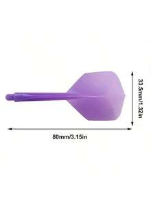 3/6 件套 2BA 一体式飞镖杆和飞镖翼套装 专业透明防掉落飞镖 飞镖翼杆 塑料飞镖配件 - 彩色 - 查看 3