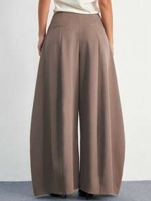 Aveloria Modichic Fashionable Design Casual & Commute Women's Curved Knife Herringbone Pants - Multicolor - View 2