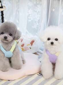 PETSIN Dog Clothing, Cat Clothing, Animal Skirts, Pet Spring/Summer New Collection, Puppy Dress, Princess Versatile Dress, Printed Stripes, Small Animal Clothing, Cool Sunscreen - Multicolor - View 7