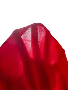 SHEIN ChillGRL 女童连体裤，白色，饰有3D立体花朵图案和串珠腰带，休闲款式，适合日常外出和通勤，夏季穿着。 - 紅色 - 查看 5