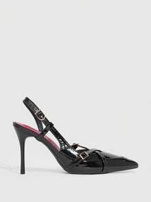 CUCCOO SZL Women Pumps Valentine's Day - Black - View 3
