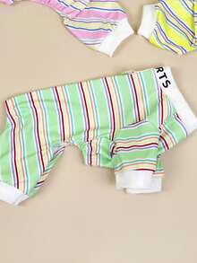 PETSIN Dog Clothing, Cat Clothing, Small Animal Four Legged Clothing, Spring And Summer New Items, Cat Clothing, Casual Clothing, Home Dog Clothing, Small Animal Jumpsuit - Multicolor - View 7