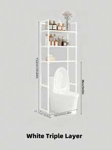 1PC 2-3 Tier Toilet Storage Rack Floor Multi-Layer Multi-Functional Towel Bath Room Daily Necessity Organizer - Multicolor - View 14