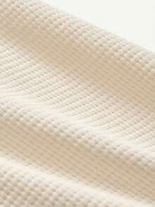 Cozy Pixies 男婴字母印花圆领无袖上衣和休闲短裤两件套 - 杏色 - 查看 7