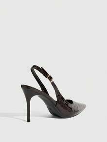 CUCCOO SZL Tacones para mujer - Marrón Chocolate - Ver 4
