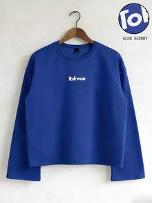 TOKVUE 男士休闲棕榈树印花T恤，适合日常穿着、度假或送给男友，夏季款 - 藍色 - 查看 5