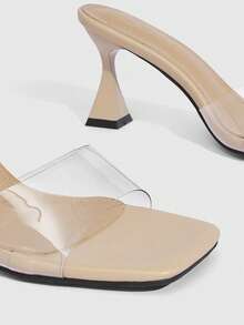 CUCCOO SZL Women's High Heel Sandals - Apricot - View 6