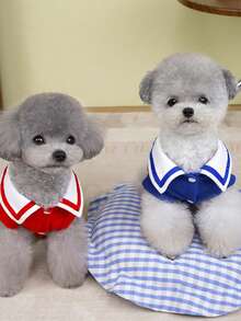 PETSIN Dog Clothing, Cat Clothing, Small Animal Four Legged Clothing, Spring And Summer New Items, Cat Clothing, Casual Clothing, Home Dog Clothing, Small Animal Jumpsuit - Multicolor - View 8