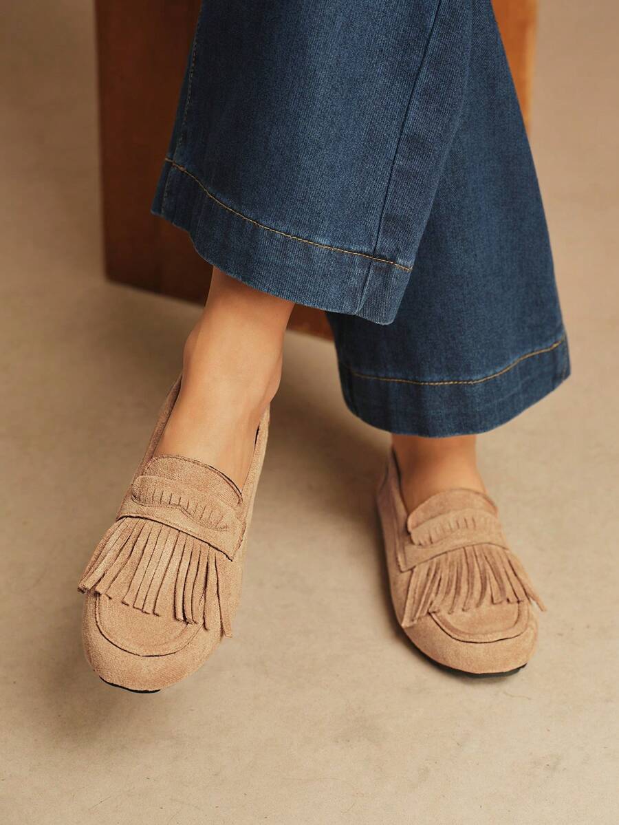 Rosivie Women Flats - Rust Brown - View 1