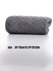1 buah Handuk Poliester Motif Gandum atau Handuk Mandi, Handuk Rajut Persegi Panjang Gaya Minimalis Modern yang Dihiasi dengan Detail Tenunan Jacquard yang Indah; Linen Kamar Mandi yang Sangat Menyerap dan Cepat Kering, Menampilkan Tekstur Lembut - MultiWarna - View 2