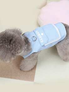 PETSIN 宠物百搭裙装、狗狗服装、猫咪服装、动物服装、狗狗服装、宠物用品、宠物情侣装、新款春夏裙装、T恤、情侣动物服装 - 彩色 - 查看 5