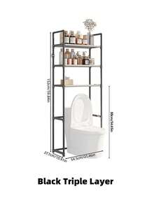 1PC 2-3 Tier Toilet Storage Rack Floor Multi-Layer Multi-Functional Towel Bath Room Daily Necessity Organizer - Multicolor - View 15