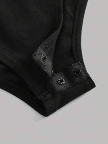 Girlism 3件套少女连体衣：短袖连体衣+吊带连体衣+波点印花吊带连体衣 - 黑與白 - 查看 11