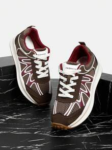 Vate Women's Casual Sneakers - Brown - View 1