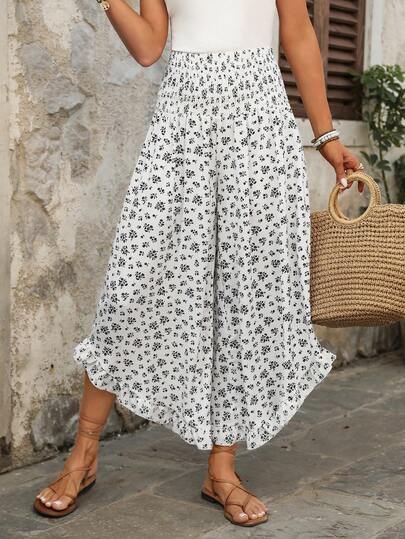 EMERY ROSE Pantaloni casual da donna con stampa