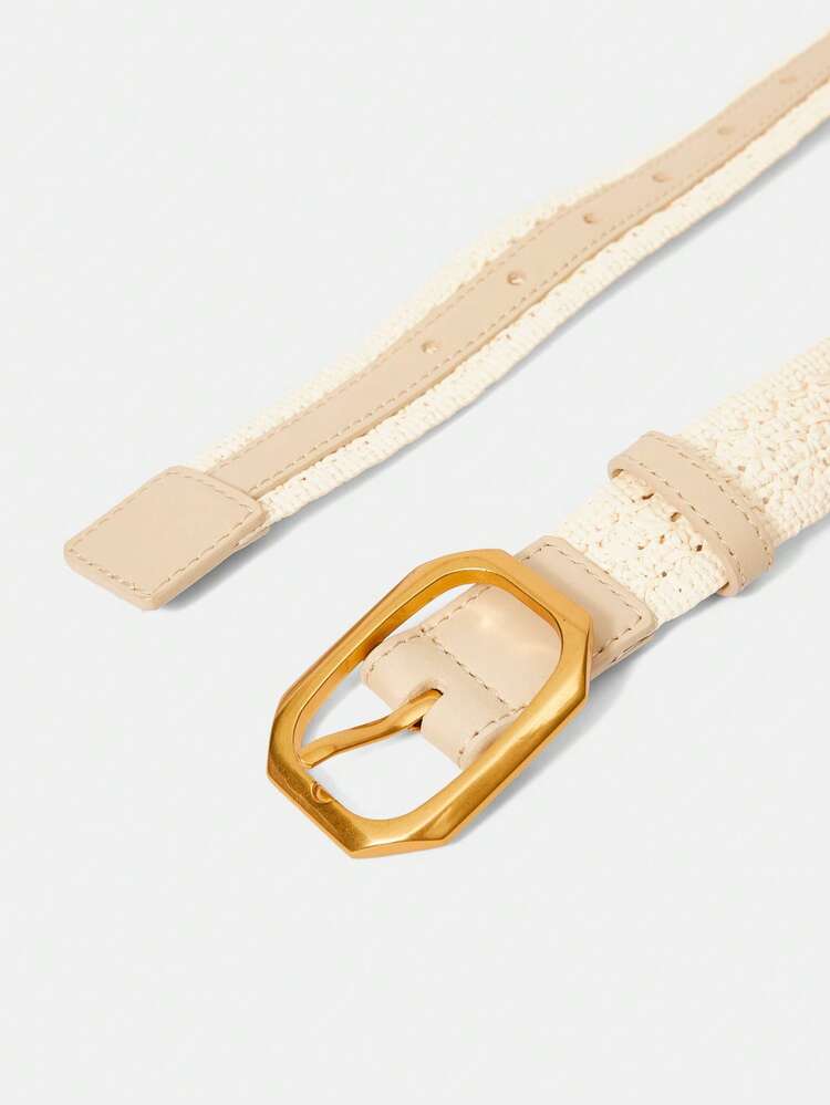 HANDMADE BRAID SOLID COLOR BELT