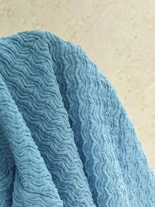 Soleia Vacation Outfits For Women Beach Outfits For Women Blue Women's Vacation White Knit Textured Metal Decor Fitted Jumpsuit, Suitable For Party, Date, Afternoon Tea, Music Festival, Beach Cruise, Summer Outfit - Green - View 6