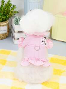 PETSIN Dog Clothing, Cat Clothing, Animal Skirts, Pet Spring/Summer New Collection, Puppy Dress, Princess Versatile Dress, Printed Stripes, Small Animal Clothing, Cool Sunscreen - Multicolor - View 15