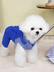 PETSIN Dog Clothing, Cat Clothing, Small Animal Four Legged Clothing, Spring And Summer New Items, Cat Clothing, Casual Clothing, Home Dog Clothing, Small Animal Jumpsuit - Multicolor - View 9