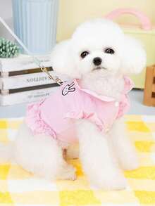 PETSIN Dog Clothing, Cat Clothing, Animal Skirts, Pet Spring/Summer New Collection, Puppy Dress, Princess Versatile Dress, Printed Stripes, Small Animal Clothing, Cool Sunscreen - Multicolor - View 14