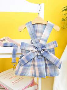 PETSIN Pet Chest And Back Skirt, Cat Traction Strap, Animal Collar Set, Pet Supplies Strap Skirt, Dog Walking Princess Skirt, Pet Chest And Back Skirt+Rope Sweet Princess Skirt, Small Clothing, Animal Tools - Multicolor - View 5