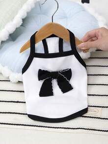 PETSIN 宠物服装、狗狗服装、猫咪吊带背心、休闲背心、春夏新品、小型动物吊带背心、清凉休闲装 - 彩色 - 查看 8