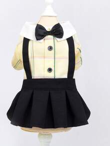 PETSIN Pet Versatile Skirts, Dog Clothing, Cat Clothing, Animal Clothing, Dog Clothing, Pet Supplies, Pet Couple Clothing, New Spring/Summer Small Skirts, T-Shirts, Couple Clothing, Four Leg Dog Clothing, Small Animal Supplies, Spring/Summer New Collection - Multicolor - View 7