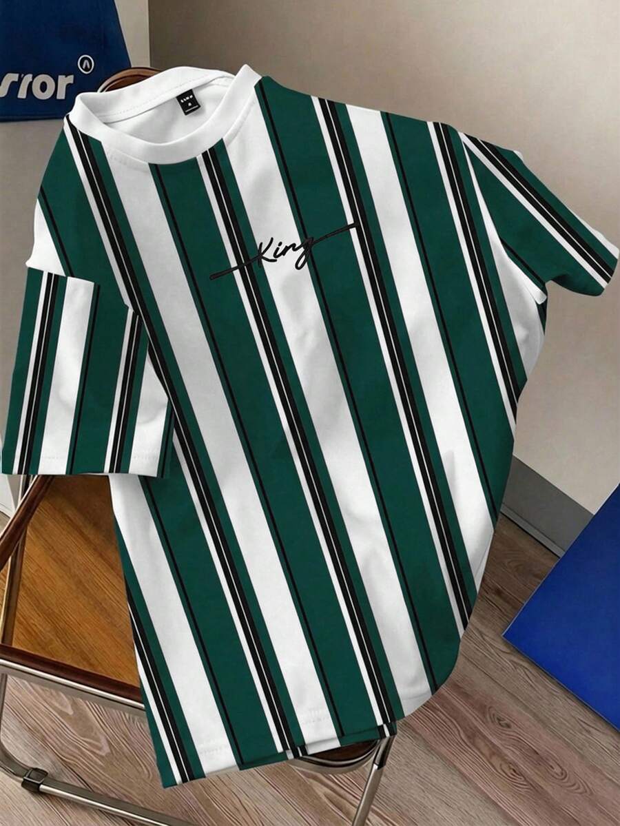 Manfinity Joysei Men T-Shirts - Dark Green - View 1