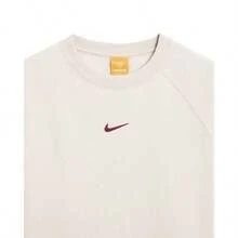 Nike Nocta FEMALESWEATSHIRT LT OREWOOD BRN/TEAM RED - Light Orewood Brown/Team Red - View 3