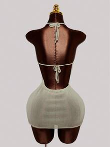 Mistrie 女性遮盖物 - 米色 - 查看 2