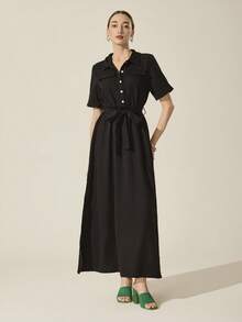 CUCCOO BASICS CUCCOO Fashion Versatile Minimalist Mule High Heel Sandals For Christmas - Green 1 - View 2