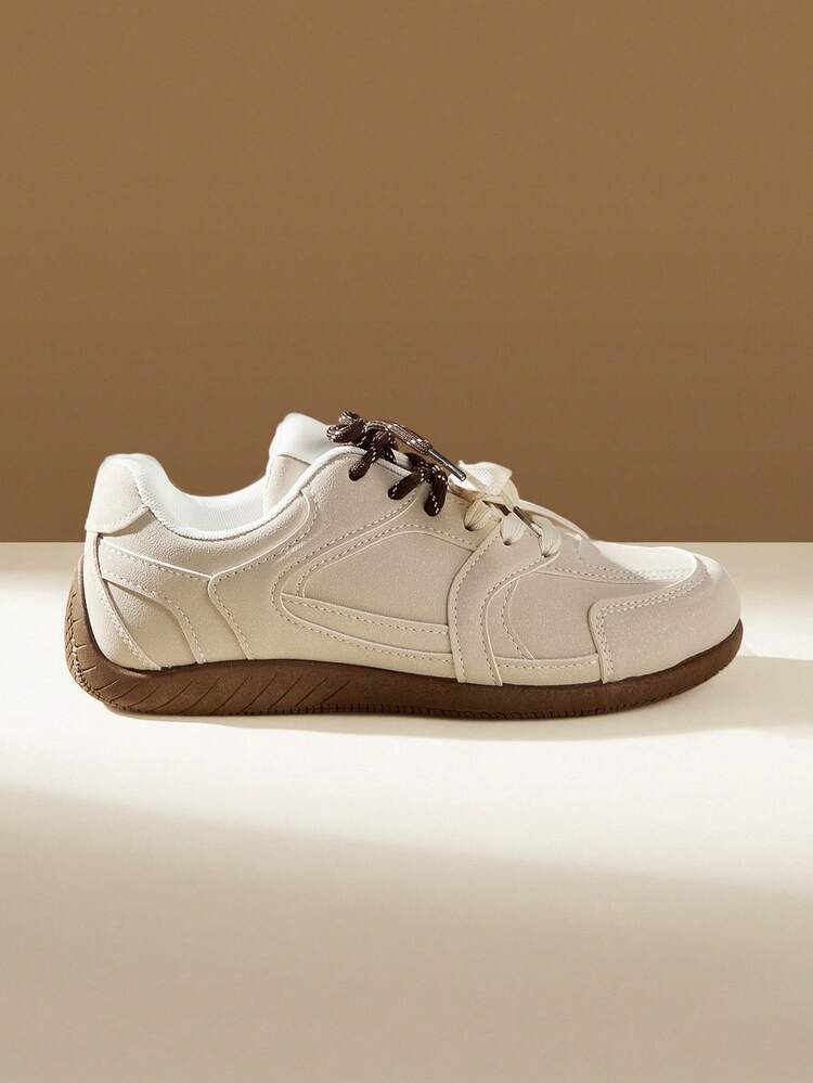 CUCCOO EASI Women's Casual Flat Thermal Lined Sneakers, Versatile For Daily Wear