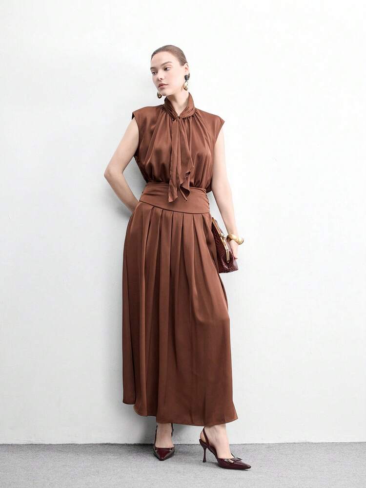 CUCCOO BIZCHIC Women's Burgundy Patent Leather Pointed Toe Metal Buckle Stiletto Heel Ankle Strap Sexy Fashion High Heel Pumps