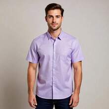 CAMISA COTTON SLUB LISA - Lila Púrpura - Ver 3