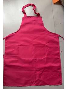 Polyester Apron With Wide Brim,Simple Style Black Apron With Pockets - Multicolor - View 16