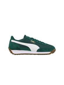 Puma Easy Rider Vintage Women's Sneakers Dark Myrtle / White 399028-14 - Green White - View 1
