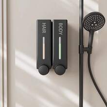 1PC/2PCS/3PCS Specifications Of Shower Wall Shampoo Dispenser, Shampoo And Conditioner Dispenser, Shampoo Dispenser, Bathroom Perforated/Non Perforated Perforated Shower Gel Soap Dispenser Set Suitable For Hotel Bathrooms Kitchen Items Kitchen Accessories Kitchen Kitchen Tools - multicolor - View 6